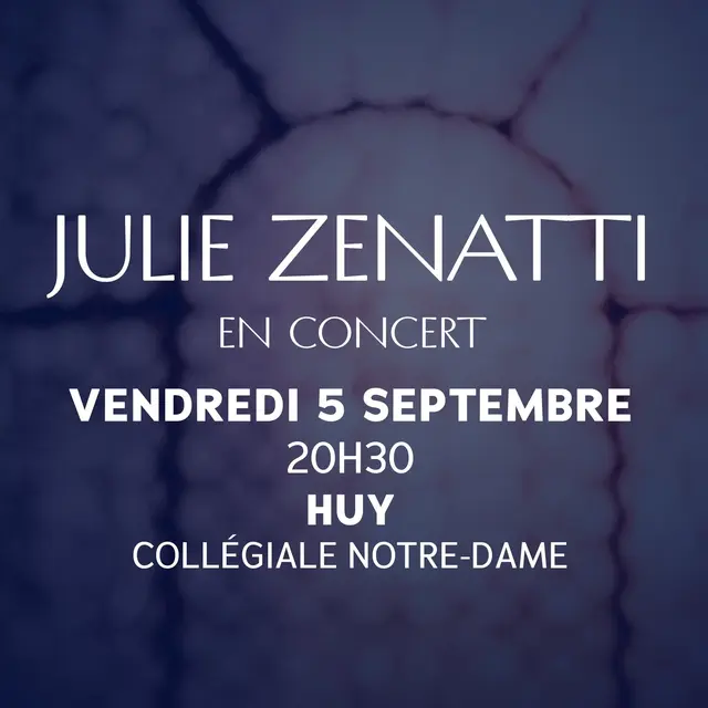 Concert julie zenatti