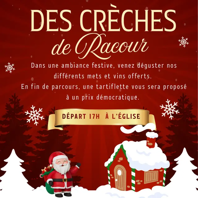 Balade des crèches Racour 2025