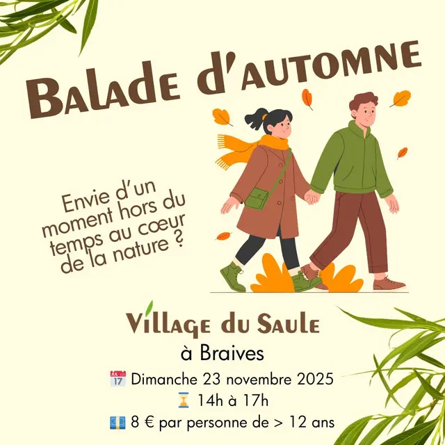 Balade d'automne - village du saule