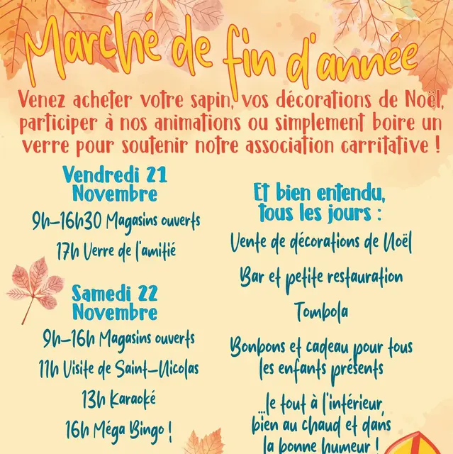Marché de fin d'année