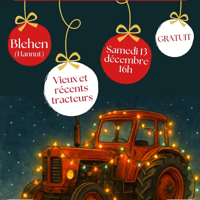 Parade tracteurs hannut décembre 2025