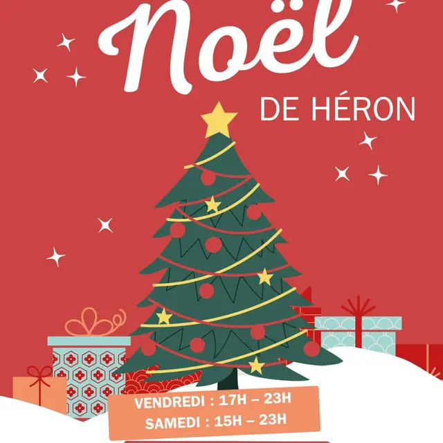 Marché de noel Héron