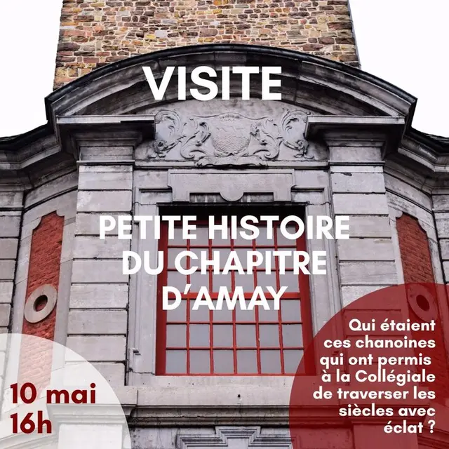 Balades guidéesconférences - chapitre d'amay