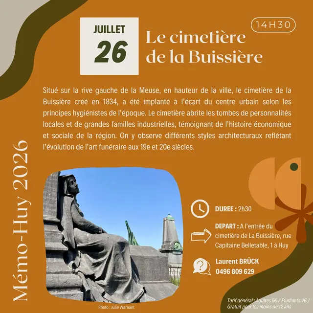 Mémo-huy - cimetière de la buissière