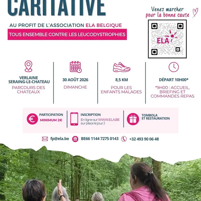 Marche caritative verlaine 2026