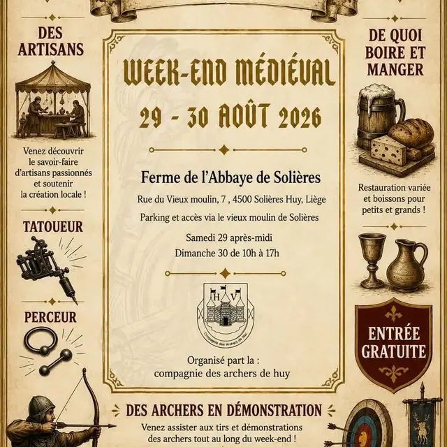 Week-end medieval solieres