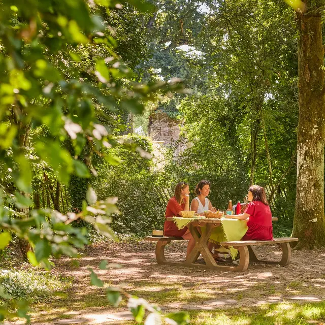Aire de pique-nique du Château de Ranrouët