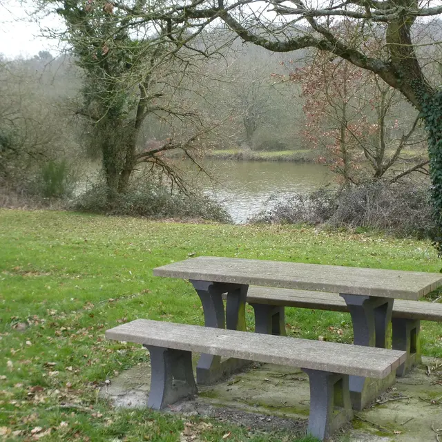 Mesquer Quimiac - Aire de pique-nique des Etangs de Trévigale