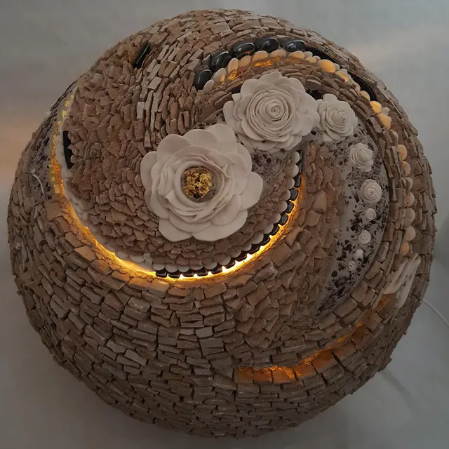 Atelier Galerie Sophia Rancatore, Guérande - Fleur lumineuse d'ambiance