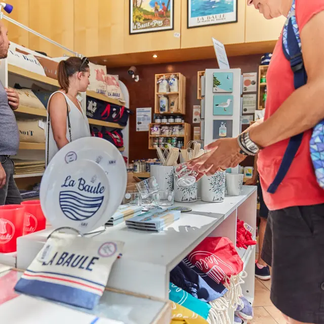 Boutique de l'Office de tourisme de La Baule