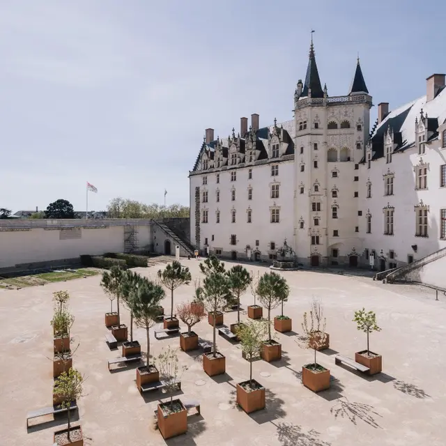 Château des Ducs de Bretagne - Le Jardin d'Anne de Bretagne - Le Voyage à Nantes
