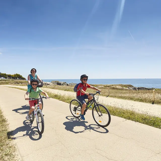 La côte sauvage à vélo