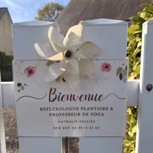 Nathalie Galliez - réflexologie plantaire et cours de yoga