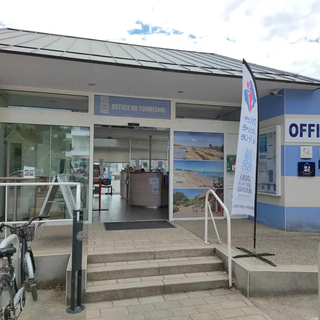 Office de Tourisme - Extérieur - Mesquer-Quimiac - Vitrophanie 2022