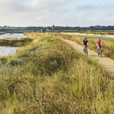 Piste cyclable St-Molf - Assérac