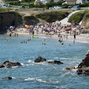 Plage des Sables Menus au Croisic, Détente en famille, Photo OT du Croisic