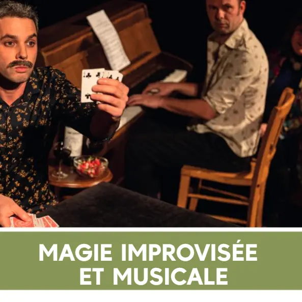 Magie improvisée et musicale - Jazz Magic - Espace culturel Sainte-Anne - Saint-Lyphard