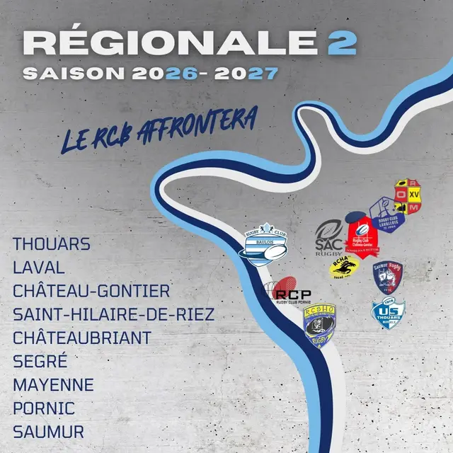 Match à domicile Régional 2 : Rugby Club Baulois