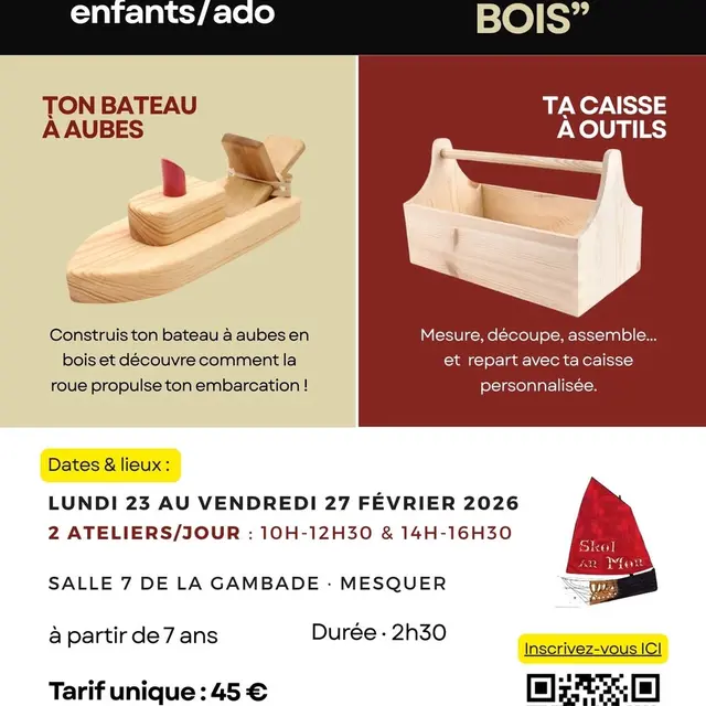 Mesquer - Skol ar mor - ateliers enfants / ado