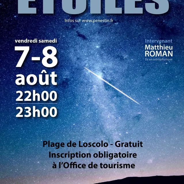 Nuits des Etoiles - Plage de Loscolo - Pénestin