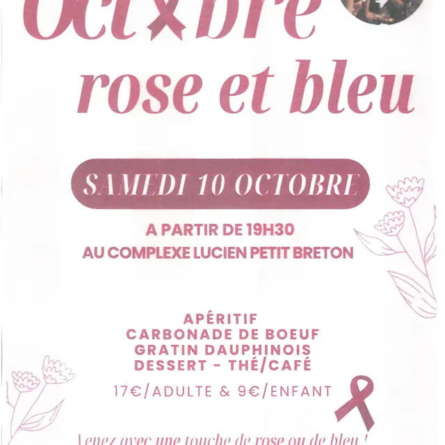 Octobre Rose et bleu : Soirée C'Party's à Pénestin