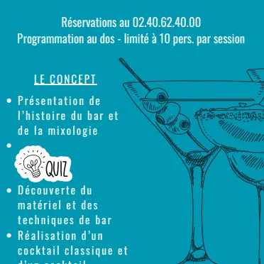 atelier cocktail saint christophe la baule