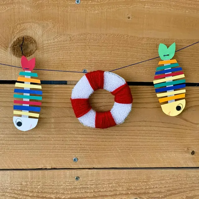 Atelier guirlandes de la mer - La Turballe