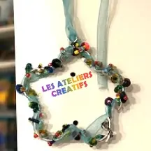 Atelier - Objet en fil de fer et perles - Guérande