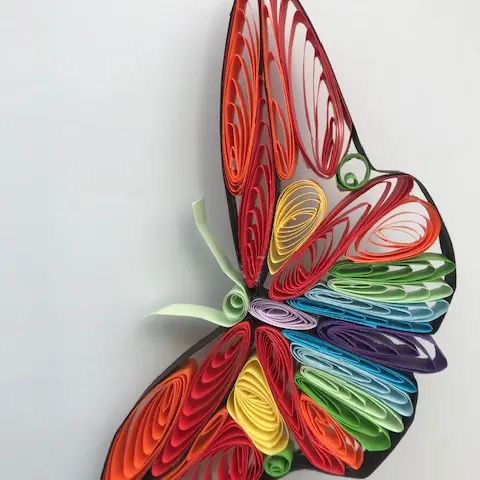 Atelier - Papillon en quilling - Guérande