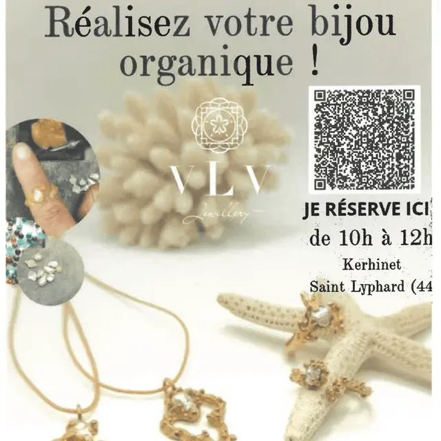 Atelier réalisez votre bijou organique ! - VLV Jewellery - Saint-Lyphard
