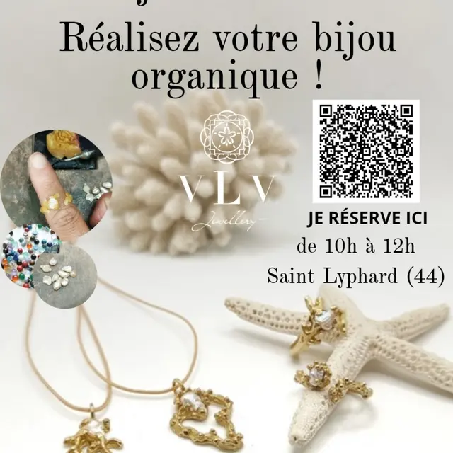 Atelier réalisez votre bijou organique ! - VLV Jewellery - Saint-Lyphard