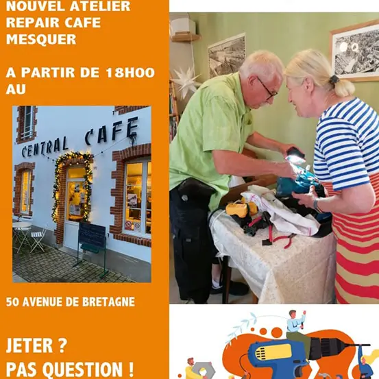Atelier Repair Café - Central Café - Mesquer-Quimiac
