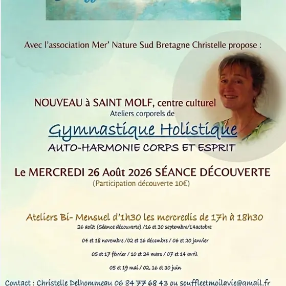 Saint Molf - gymnastique holistique - souffle et moi : la vie