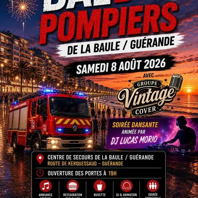 Bal des pompiers - Guérande