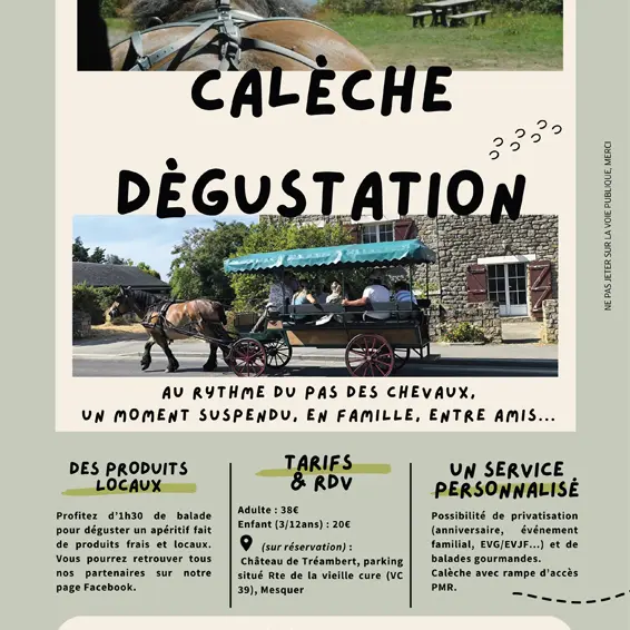 Mesquer - Calèche apéro