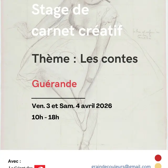 Carnet créatif et artistique - Les Contes - Guérande
