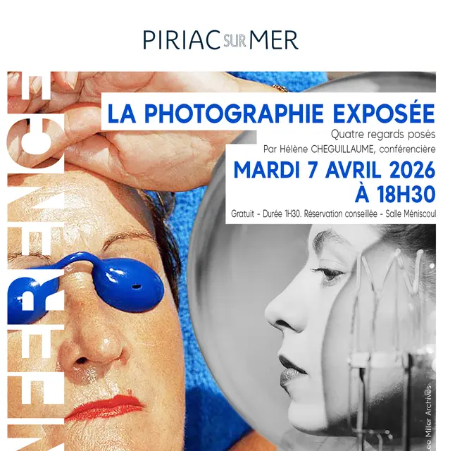 Conférence La photographie exposée - Piriac sur Mer