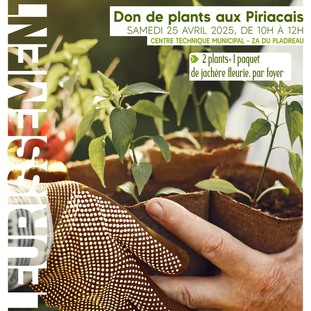 Don de plants - Piriac-sur-Mer