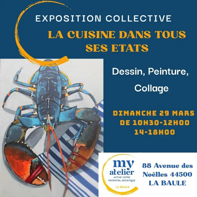 Exposition collective - La cuisine dans tous ses états - La Baule