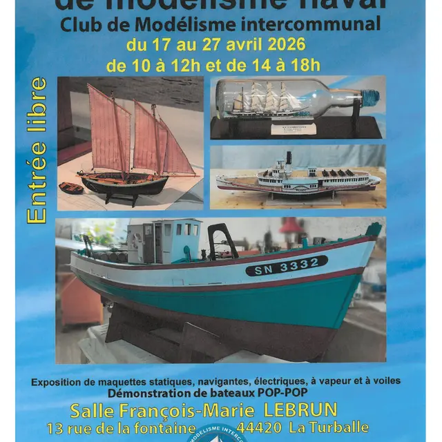 Exposition de modélisme Naval La Turballe
