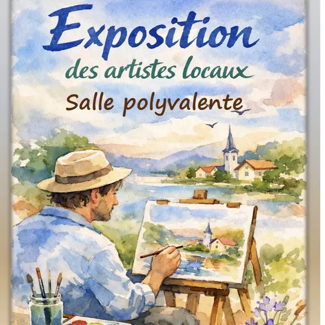 Exposition des artistes locaux - Camoël