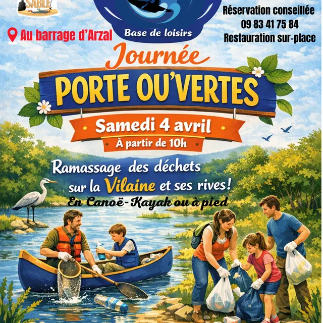 Journée ramassage des déchets sur la Vilaine et ses rives