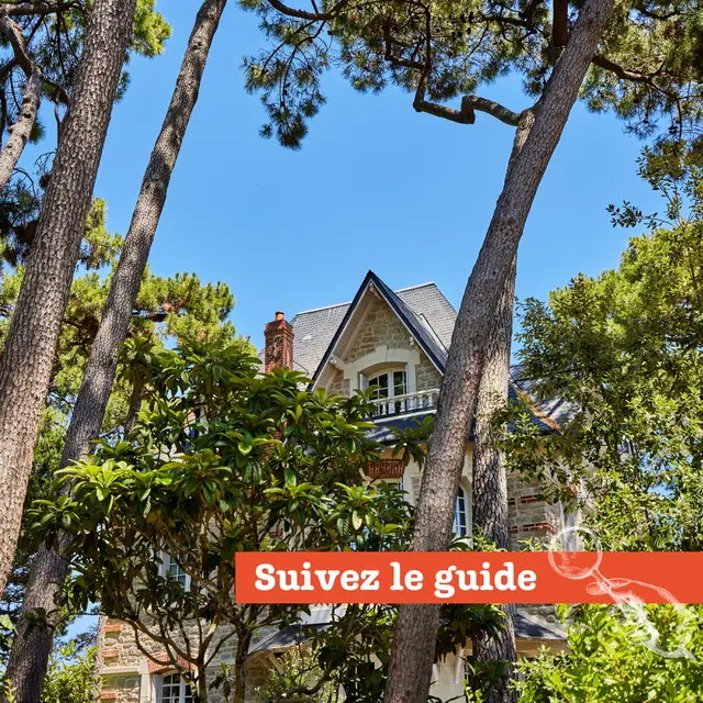 La Baule - Quartier du centre-ville : villas et architecture - 1h30