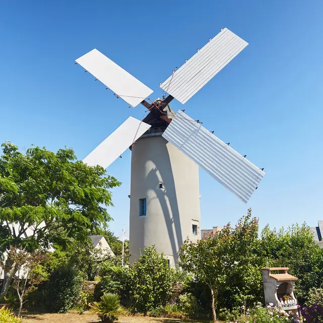 La Turballe - Au Gré des Vents - Visite du Moulin de Kerbroué