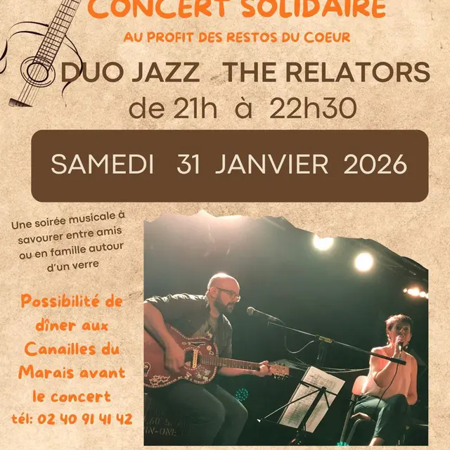 Les Canailles du Marais - Concert Solidaire - Saint-Lyphard