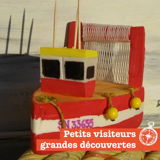 PetPetits visiteurs grandes découvertes - Atelier P'tit mousse - La Turballe