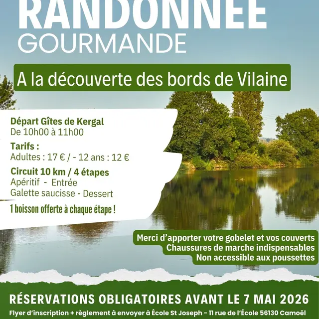 Rando gourmande - A la découverte des bord de Vilaine - Camoël