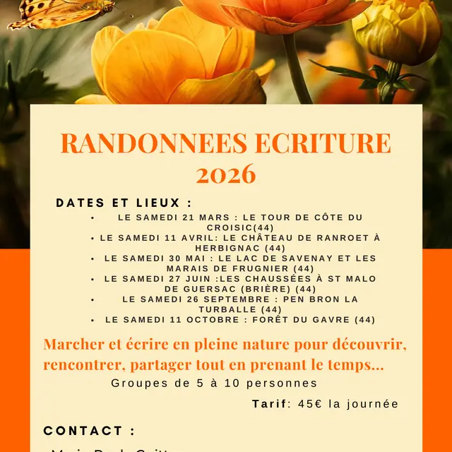 Randonnées Écriture - Herbignac