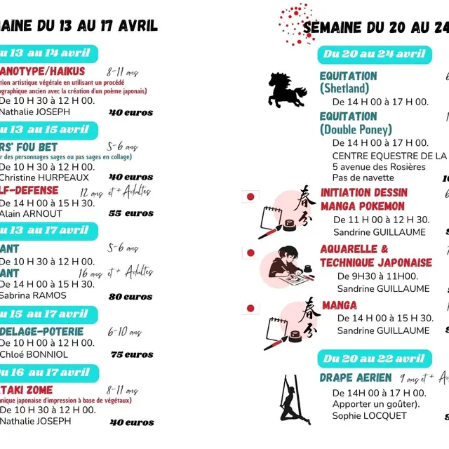 Stage - Manga - La Baule