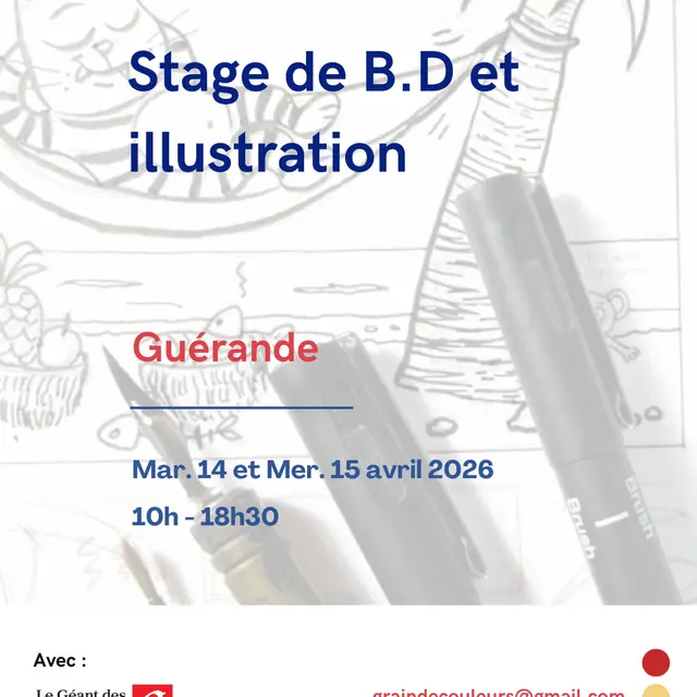 Stage - BD et illustration - Guérande